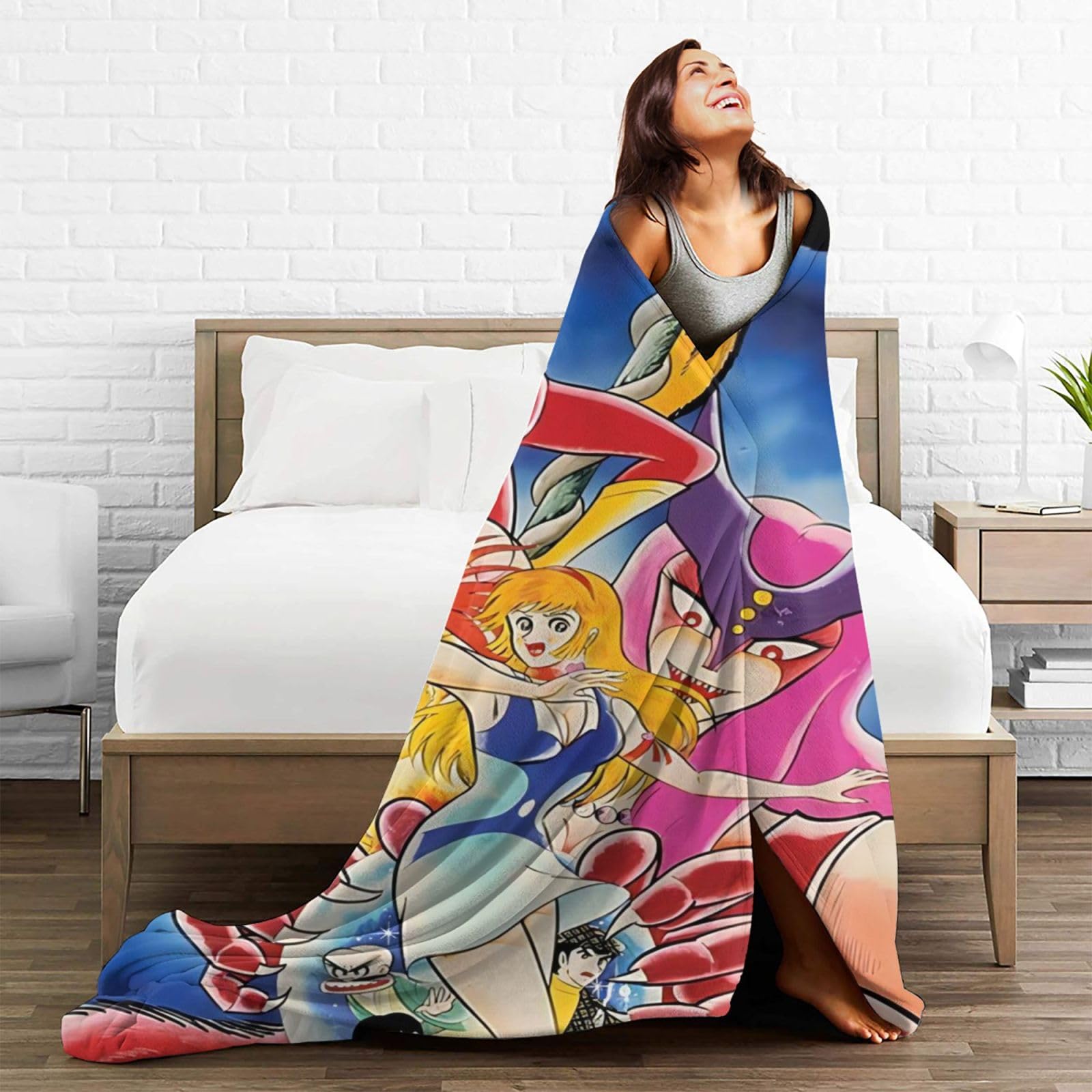 キューティーハニー フリースブランケット